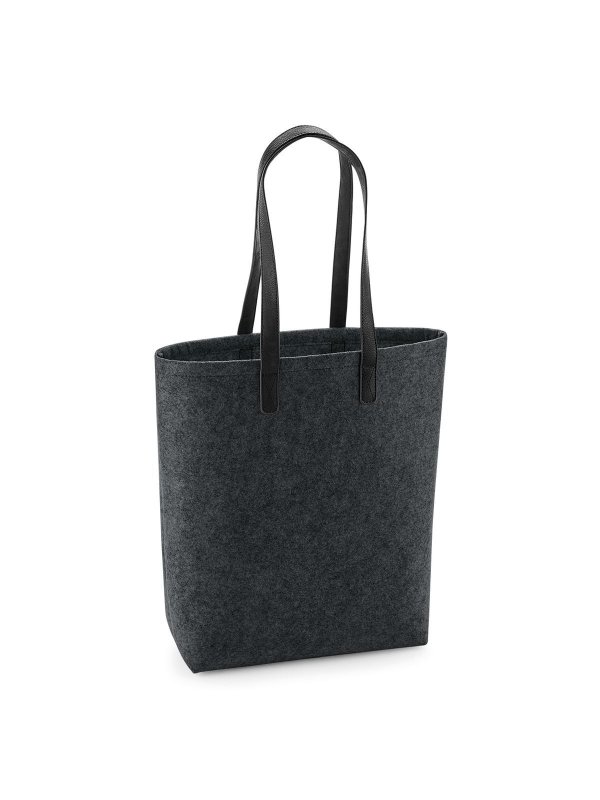 charcoal melange/black
